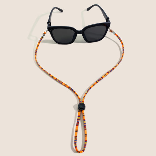 Decorative Patterned Eyewear Retention Strap Bowlift