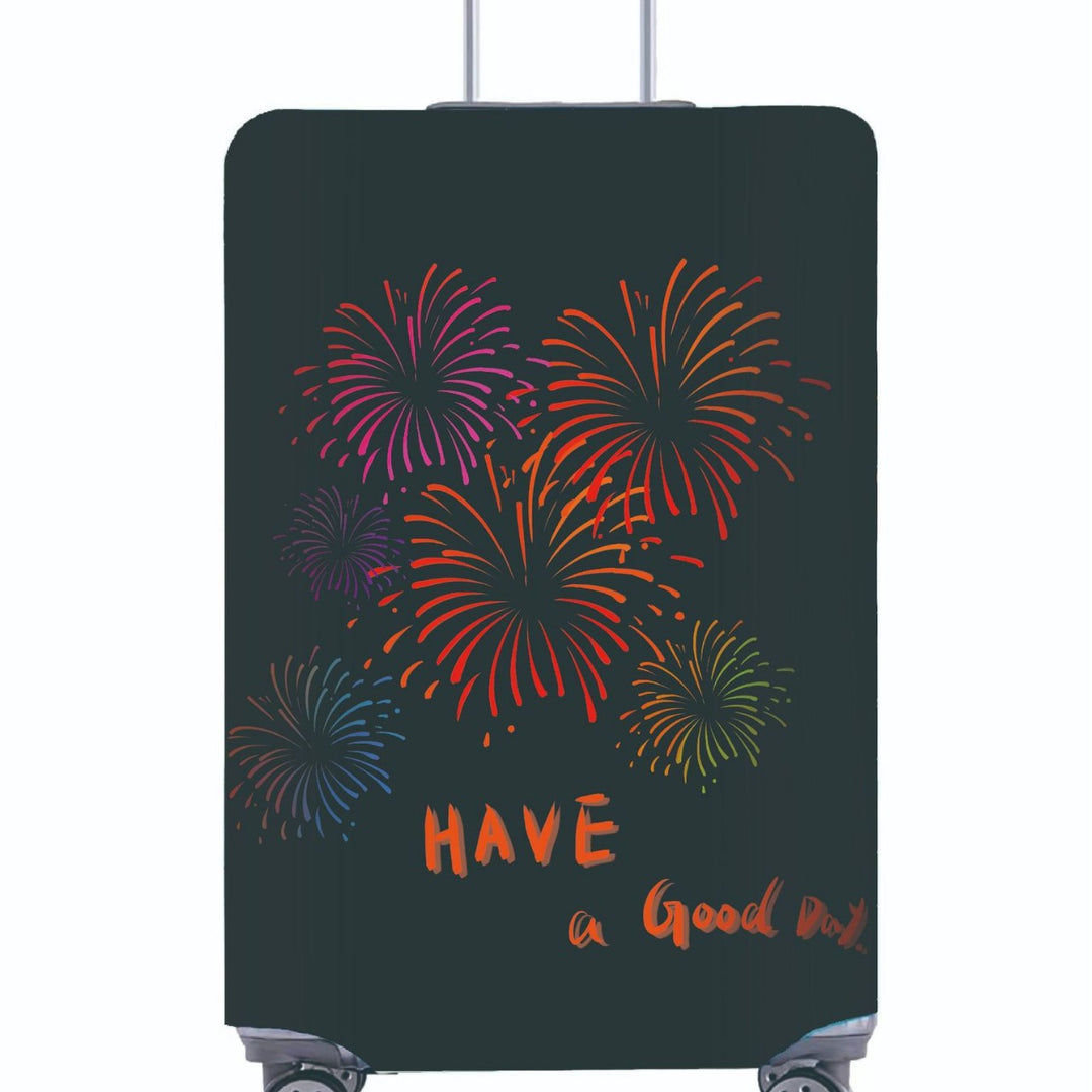 Women's Hard Shell Suitcase with Modern Geometric Design Bowlift