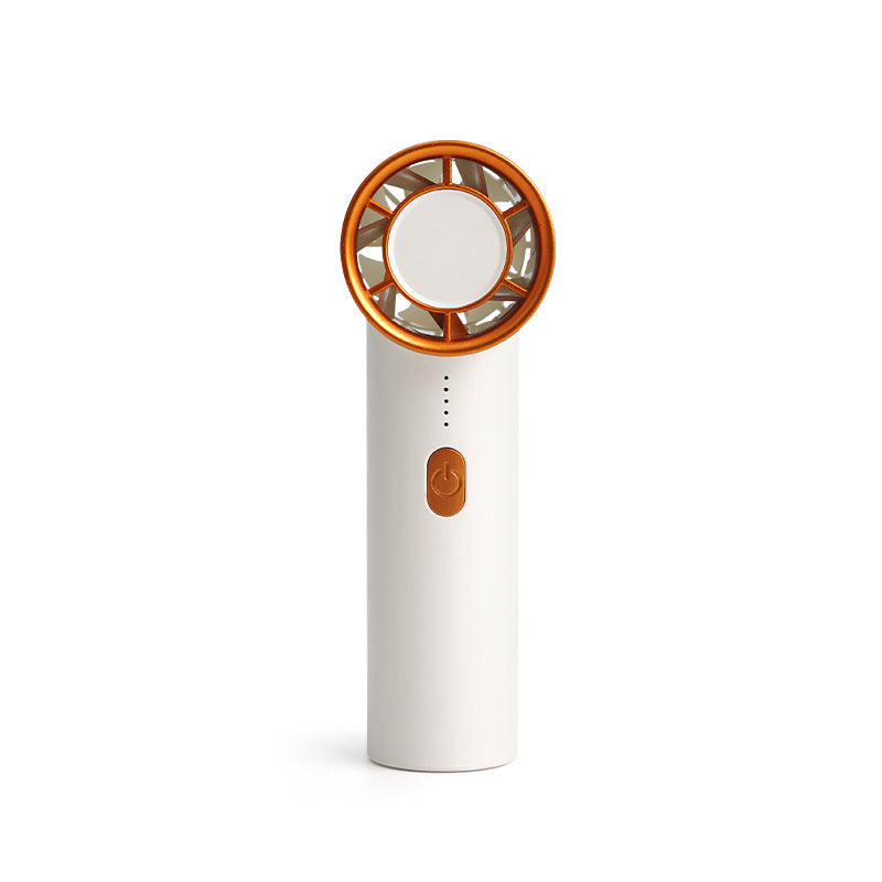 Women's portable mini fan with LED lighting Bowlift