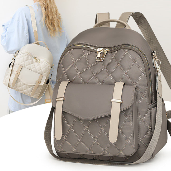 Quilted Fashion Backpack Bowlift