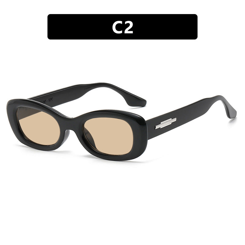 Women's fashionable sunglasses in trendy retro style with UV protection Bowlift