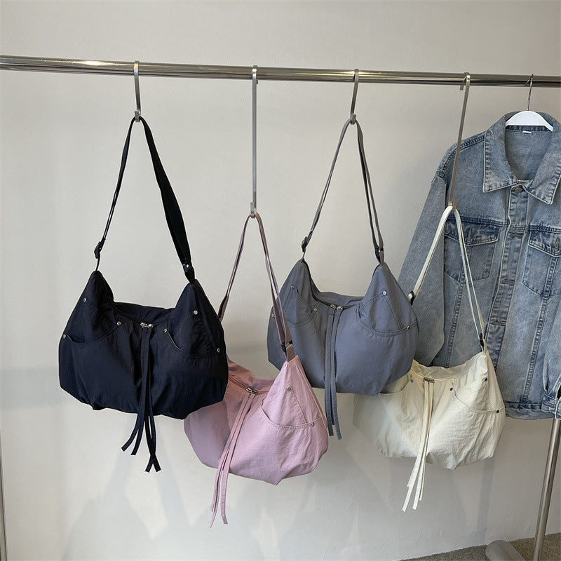 Casual Soft Fabric Hobo Bag Bowlift 1786328585