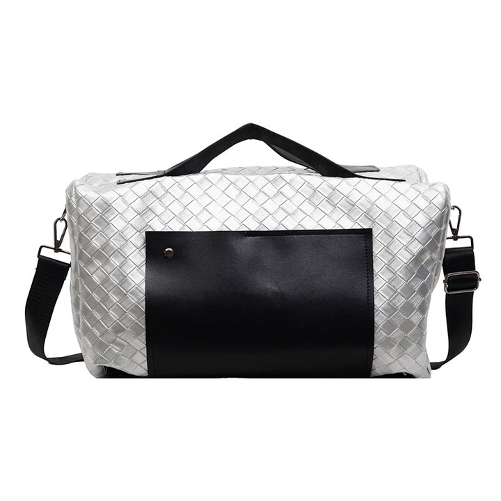 Woven Travel Duffel Bag