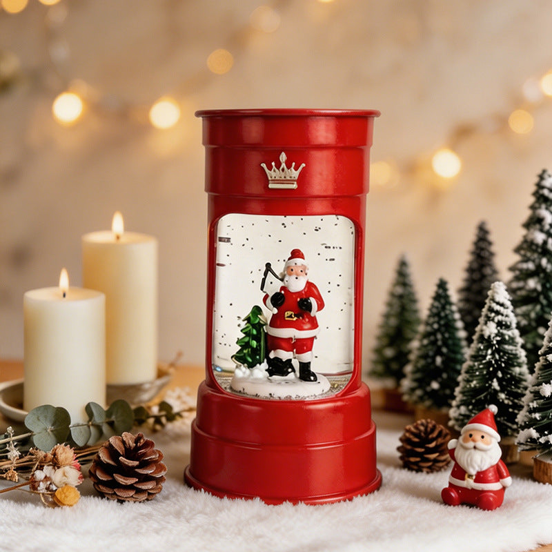 Glittering Christmas Lantern Bowlift