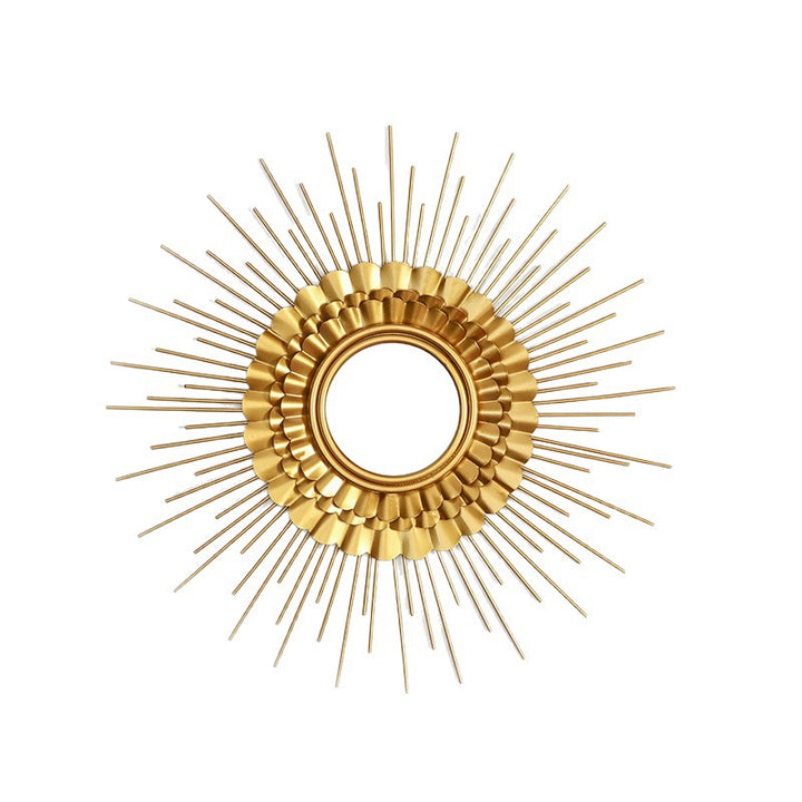 Sunburst Pattern Decorative Wall Mirror Bowlift