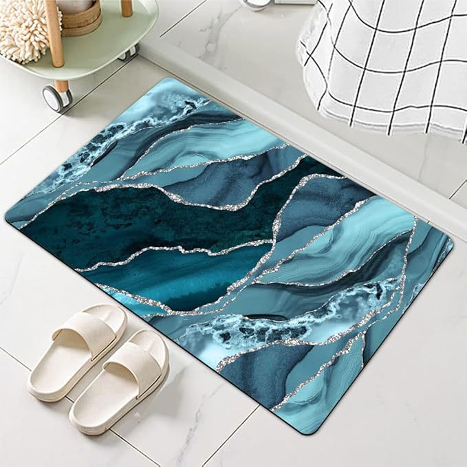 Stylish Water-Resistant Bath Mat Bowlift