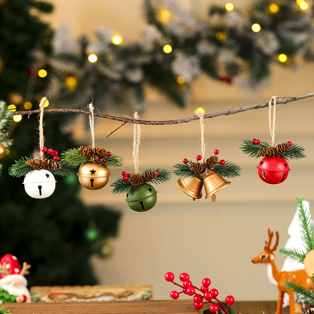 Holiday Decorative Bell Wreath Bowlift