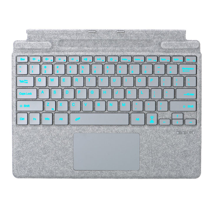 Ergonomic Wireless Keyboard with Integrated Touchpad Bowlift