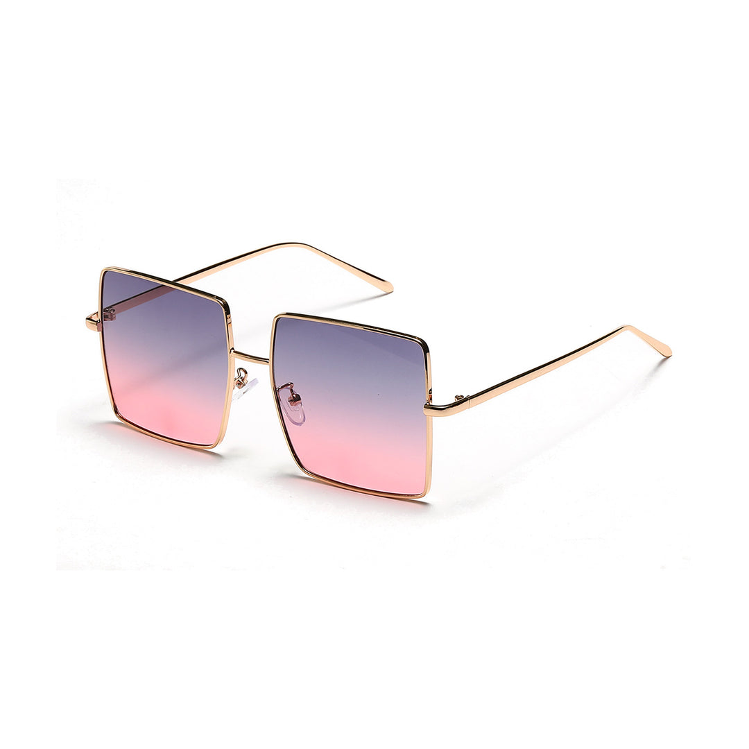 Women's Square Sunglasses with an Elegant Frame Construction Bowlift