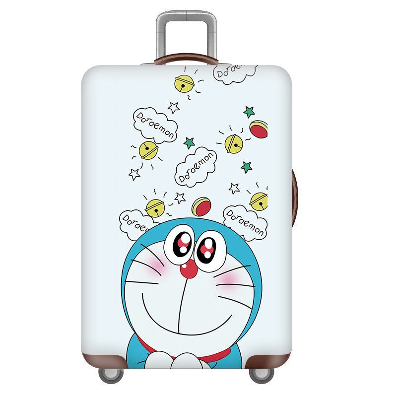 Unisex Hard Shell Suitcase with Fun Cartoon Design Bowlift