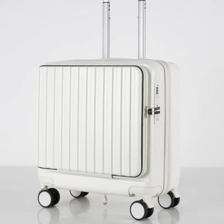 Unisex Lightweight High-Durability Hard-Shell Carry-On Suitcase Bowlift