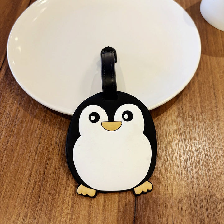 Cute Panda-Themed Luggage Tag Bowlift