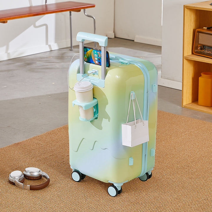 Smart Portable Travel Luggage Bowlift
