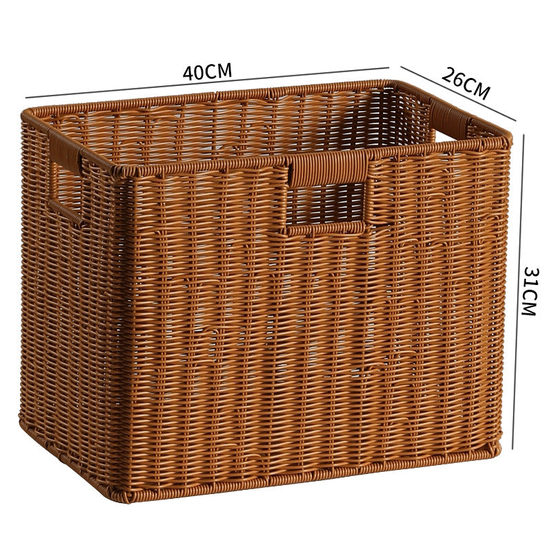 Rectangular Woven Storage Bin Bowlift