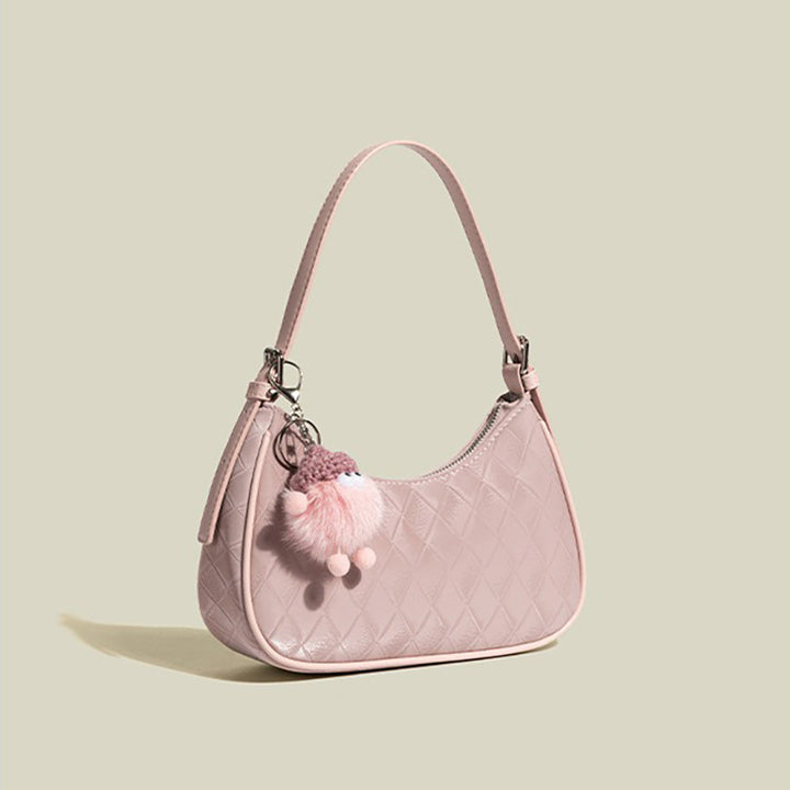 Stylish Quilted Hobo Bag Bowlift