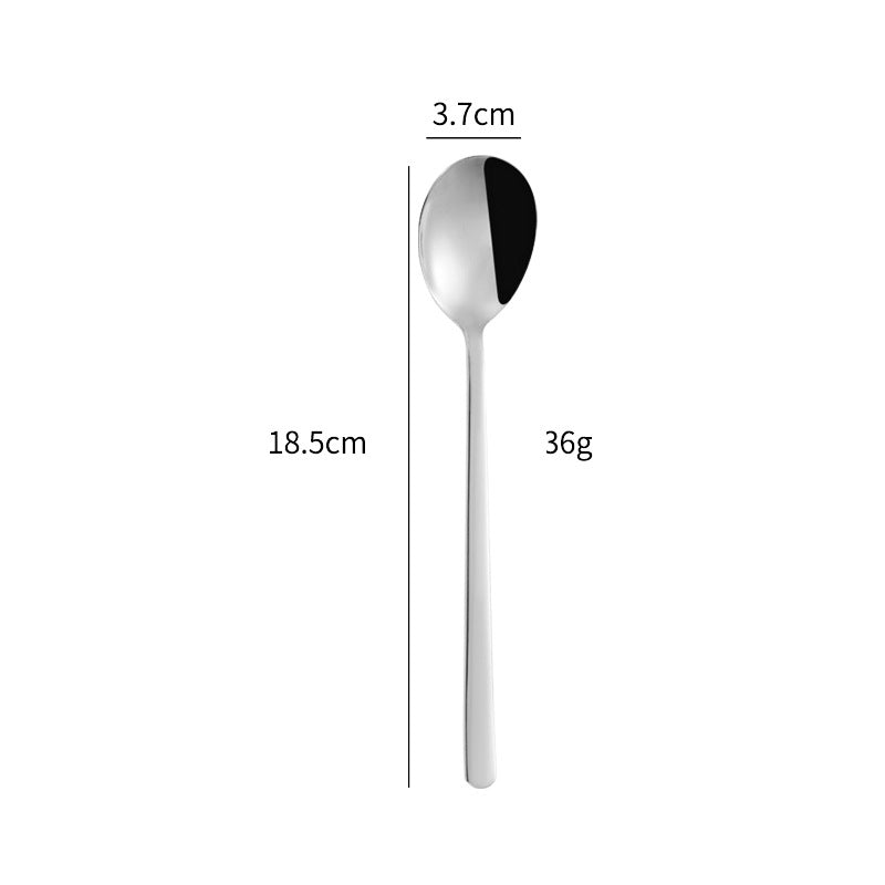 Elegant dessert spoon with luxurious golden surface Bowlift