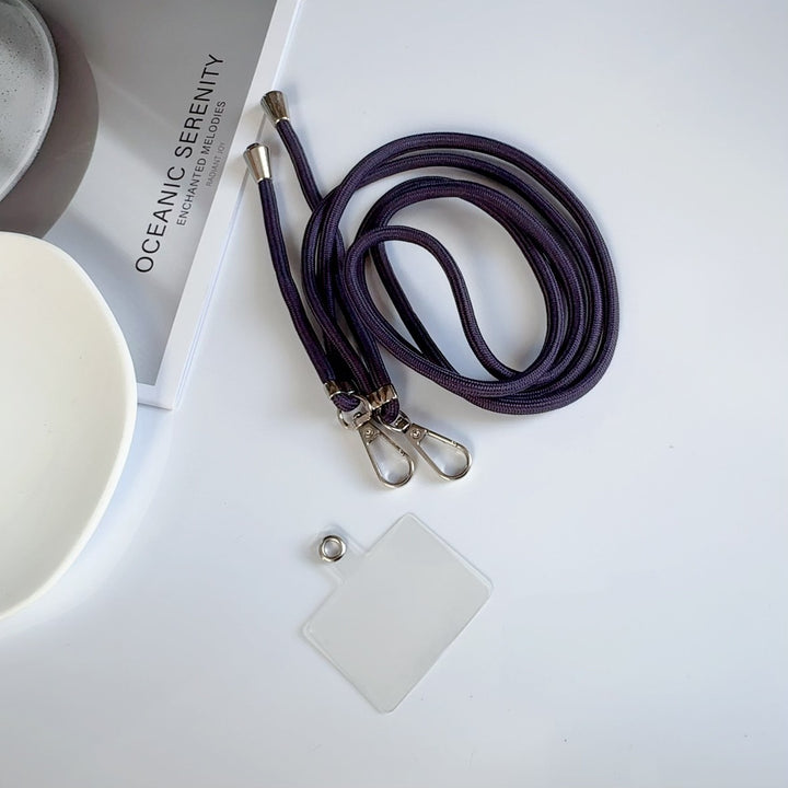 Adjustable Lanyard with Dual Clips Bowlift
