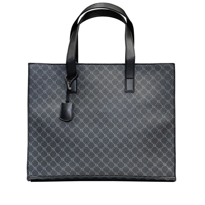 Elegant Tote Bag with Textured Design Bowlift