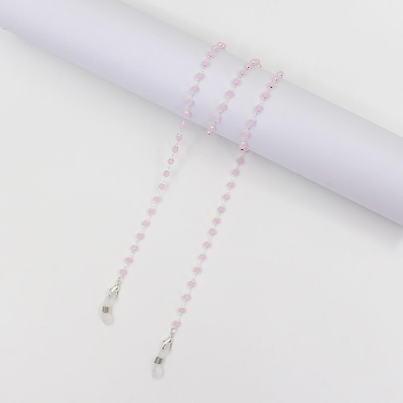 Stylish Beaded Eyewear Chain Bowlift