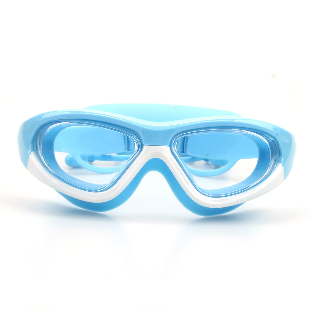 Swimming mask with wide field of vision Bowlift