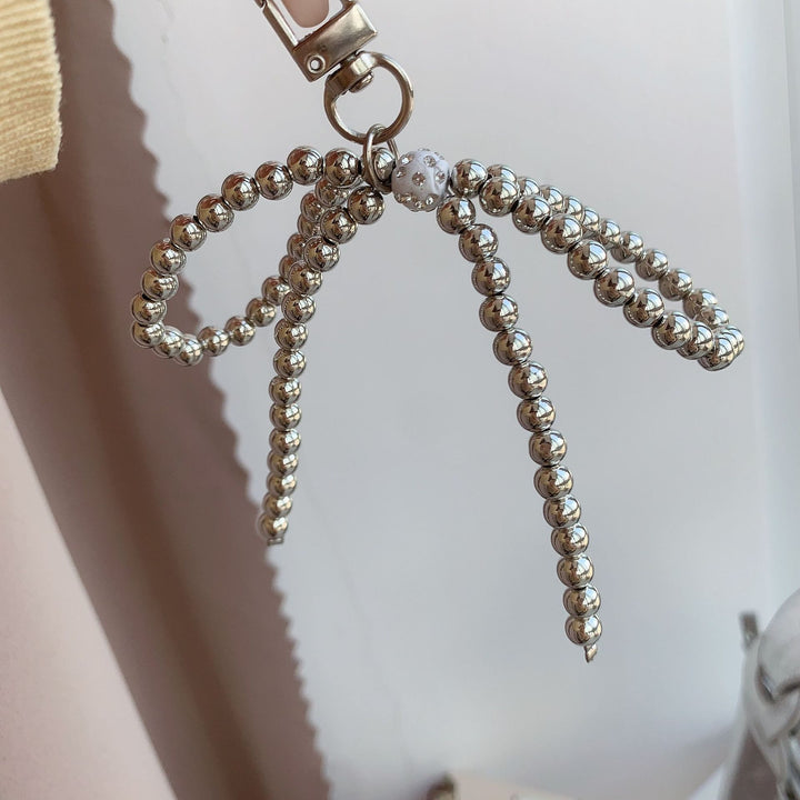 Decorative Beaded Charm Key Holder Bowlift