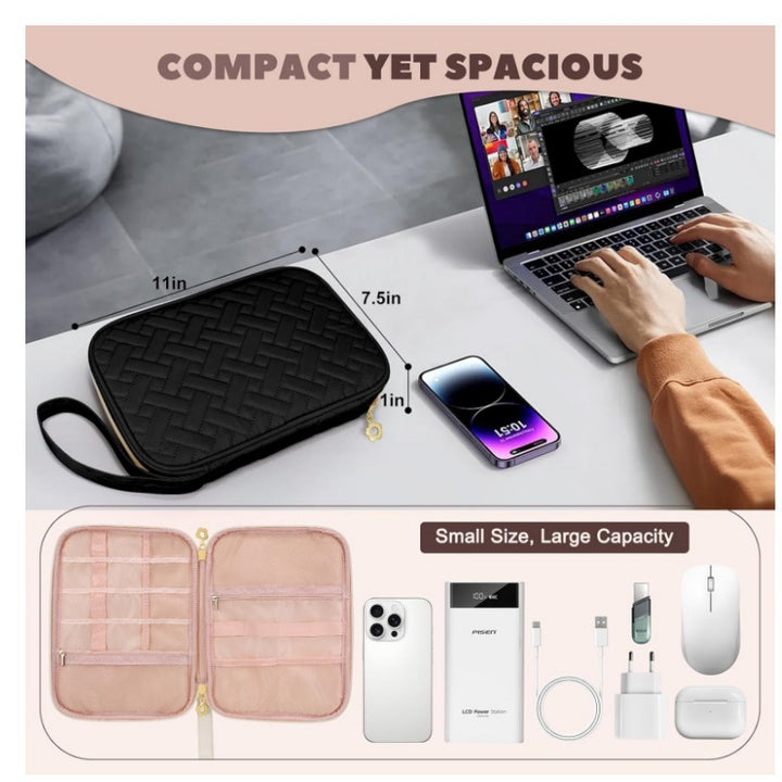 Organizer Bag for Tech Accessories Bowlift
