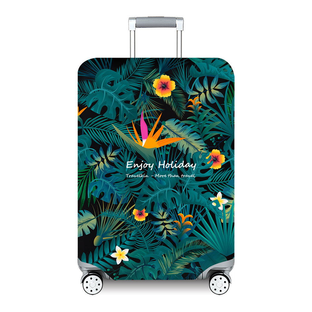 Women's Hard Shell Travel Suitcase with Custom Statement Design Bowlift