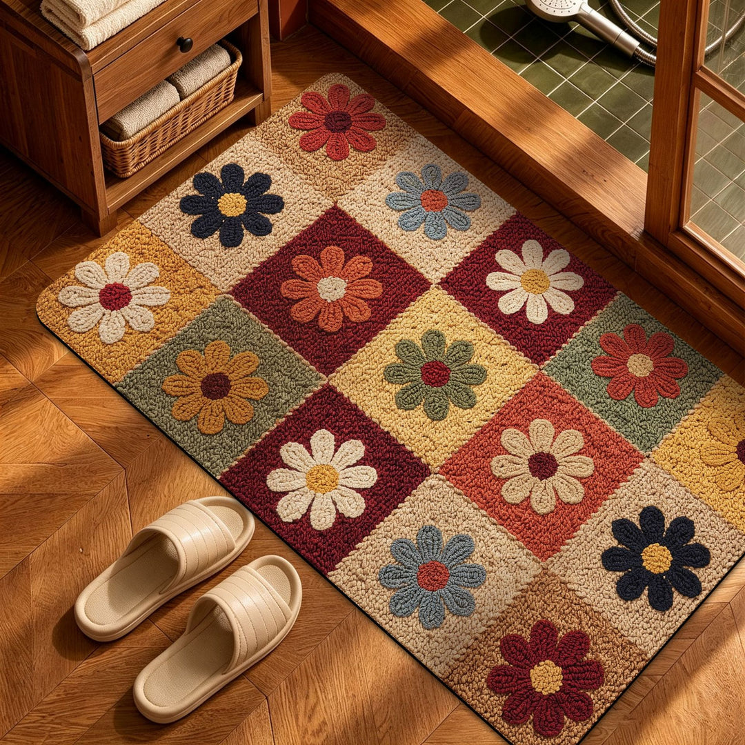 Heart Pattern Decorative Area Rug Bowlift