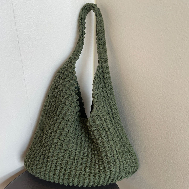Large Handcrafted Cotton Shopper Bowlift
