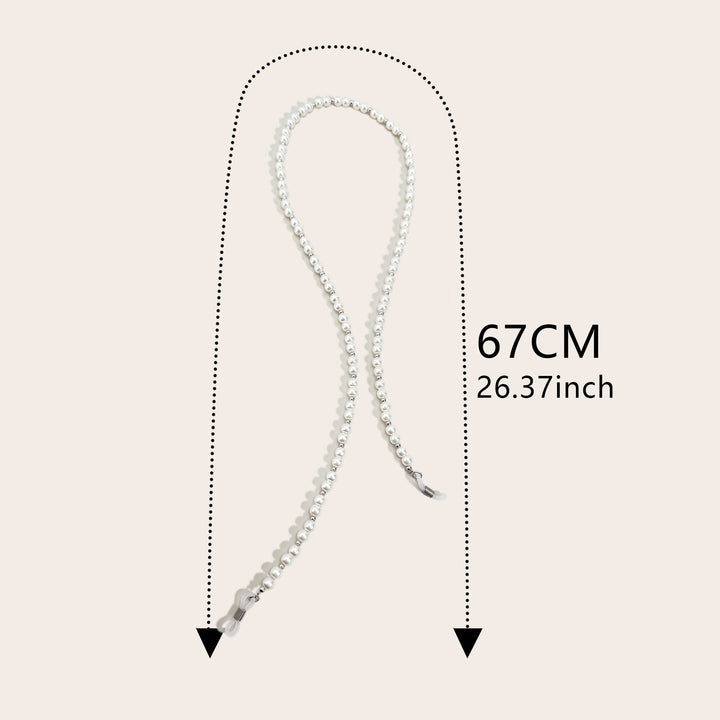 Metal Beaded Eyewear Chain Bowlift