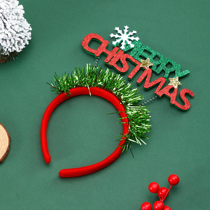 Festive Christmas Headband Bowlift
