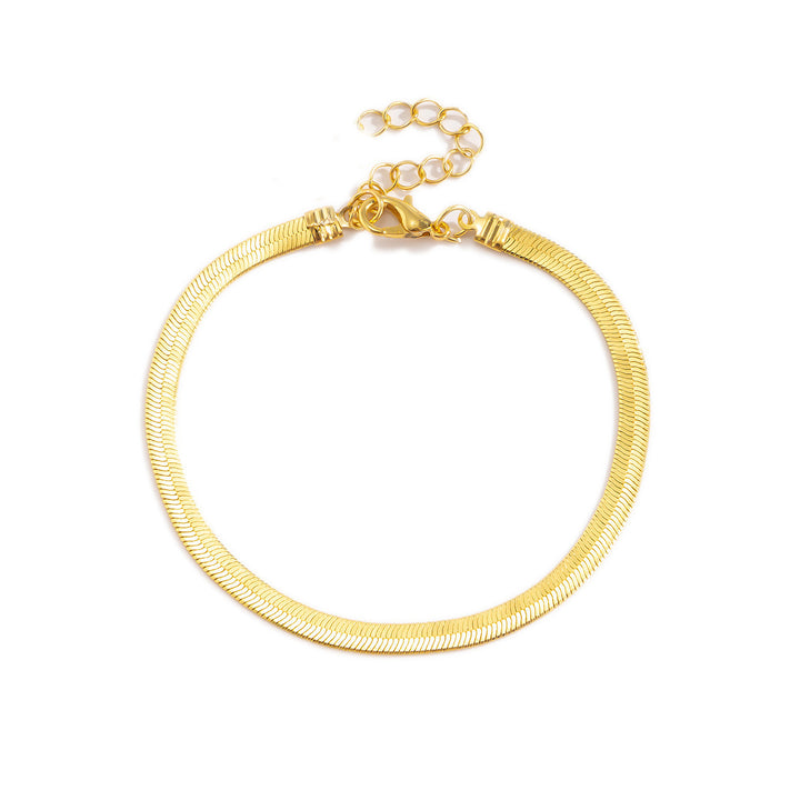 Sleek Snake Chain Bracelet Bowlift