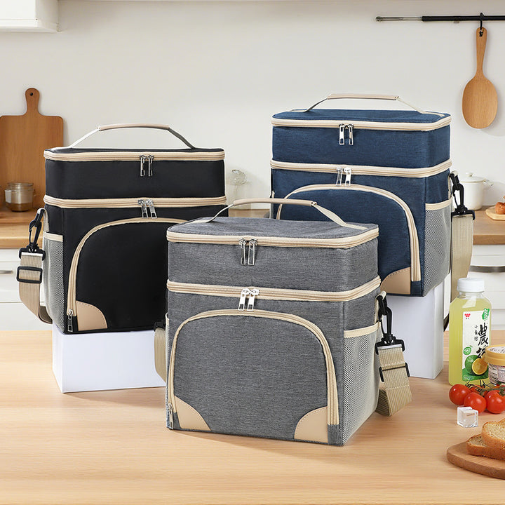 Insulated Multi-Compartment Food Storage Box Bowlift
