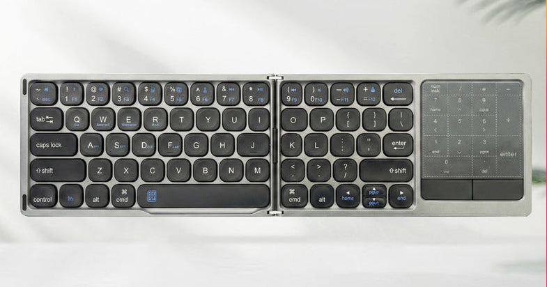 Portable Bluetooth Folding Keyboard Bowlift
