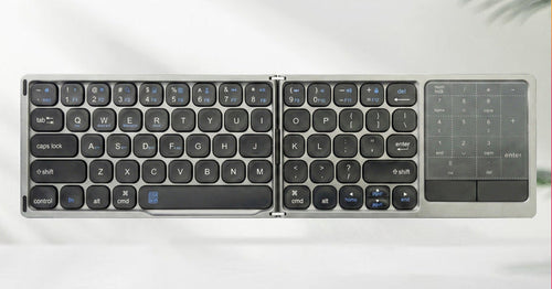Portable Bluetooth Folding Keyboard Bowlift