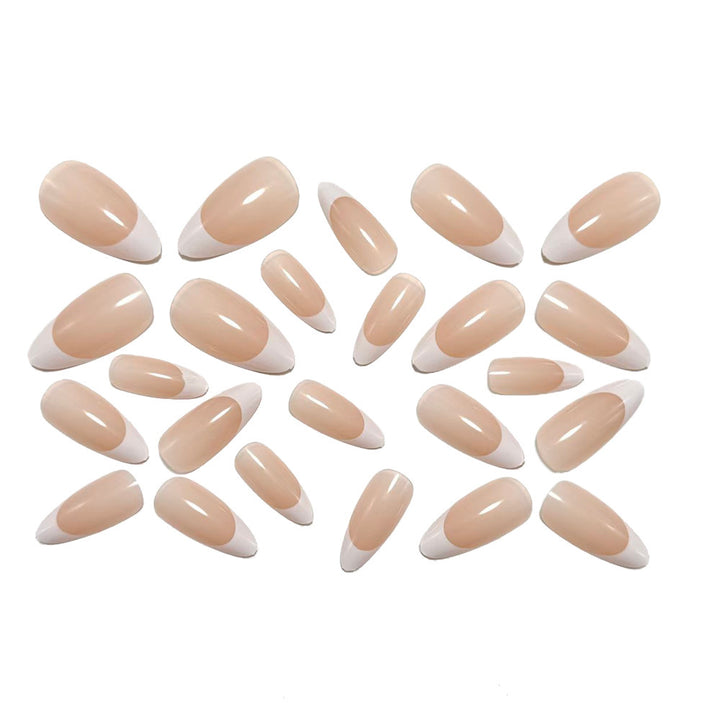 Artificial nails in elegant stiletto design with high gloss finish Bowlift