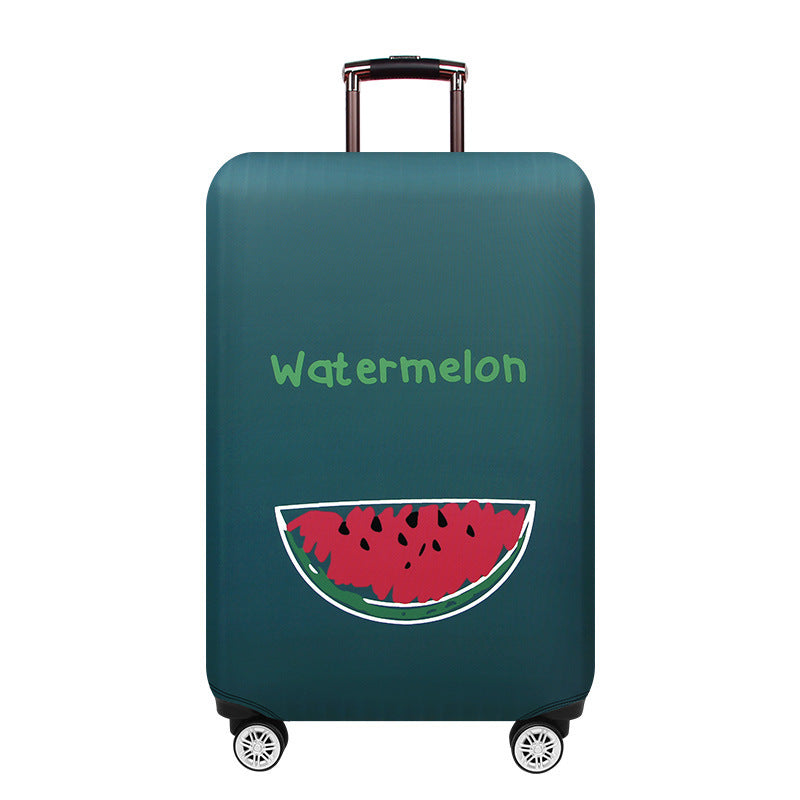 Women's hardshell travel suitcase with floral design Bowlift