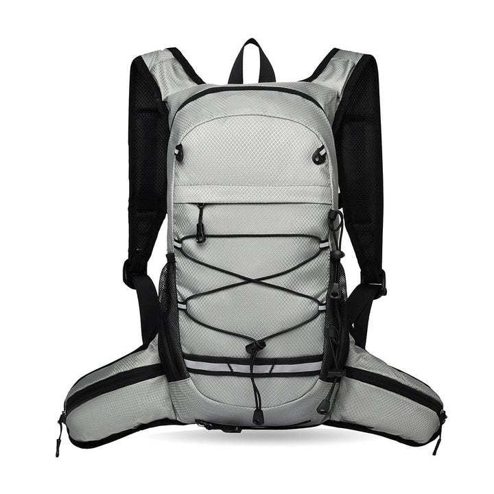 Sporty backpack with breathable mesh inserts and elastic carrying straps Bowlift