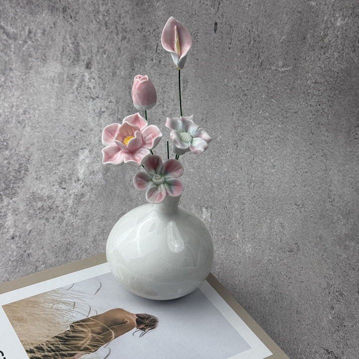 Elegant Floral Decorative Vase