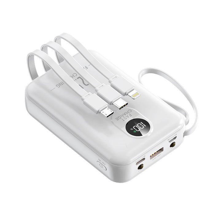 Portable power bank with fast charging function and LED display Bowlift