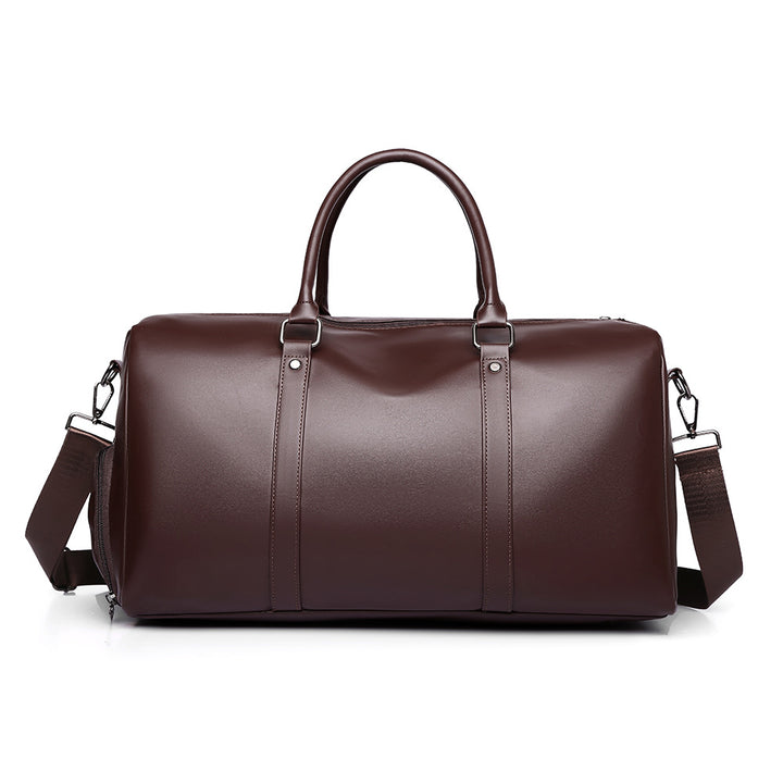 Premium Leather Travel Duffel Bag Bowlift
