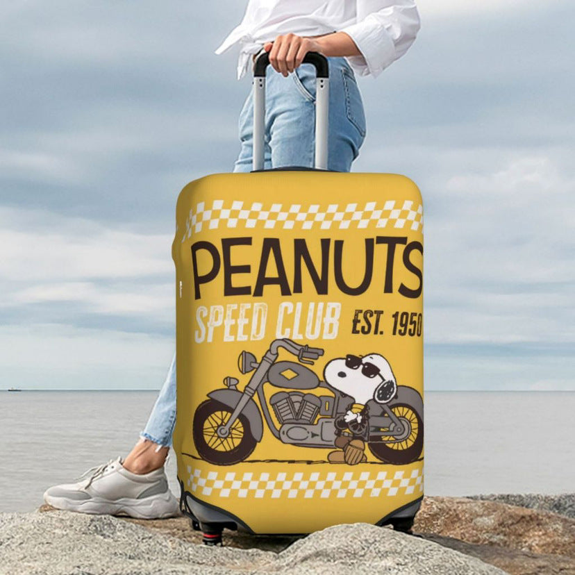 Unisex nan Children's hard shell suitcase with printed front of a well-known video game character, telescopic handle and 360° smooth-rolling wheels Bowlift