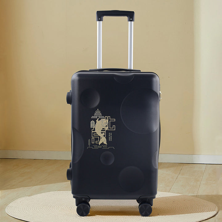 Ergonomic Hard-Shell Carry-On Suitcase Bowlift