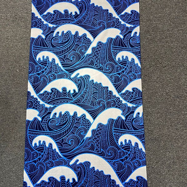 Beach towel with tropical flamingo design Bowlift