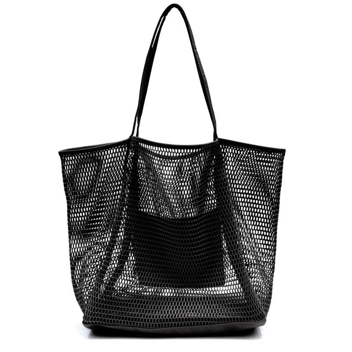 Spacious mesh beach bag Bowlift