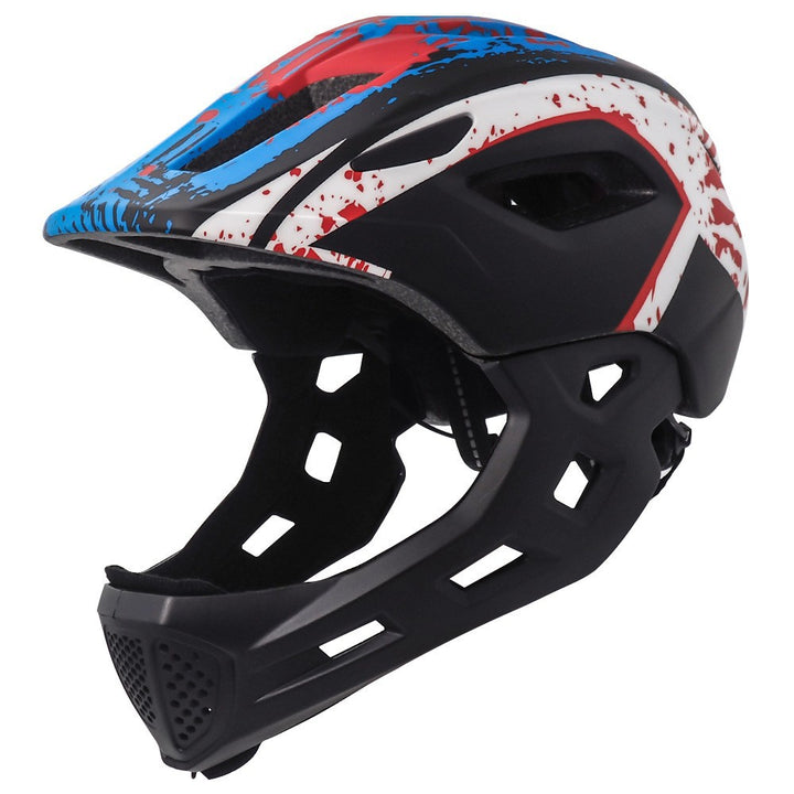 Full-Face Mountain Biking Helmet Bowlift