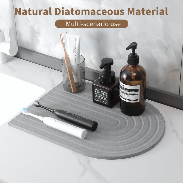 Modern Textured Kitchen Drying Pad Bowlift