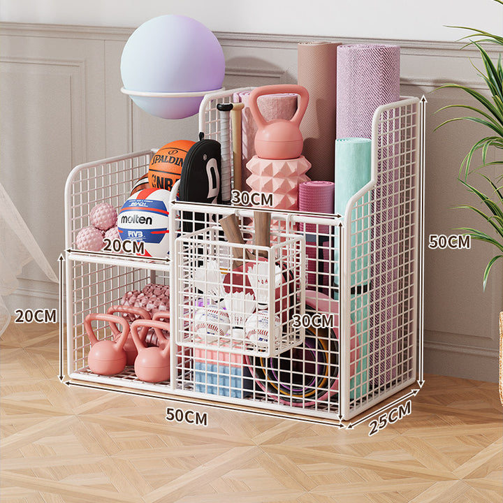 Multi-Tiered Fitness Equipment Organizer Bowlift