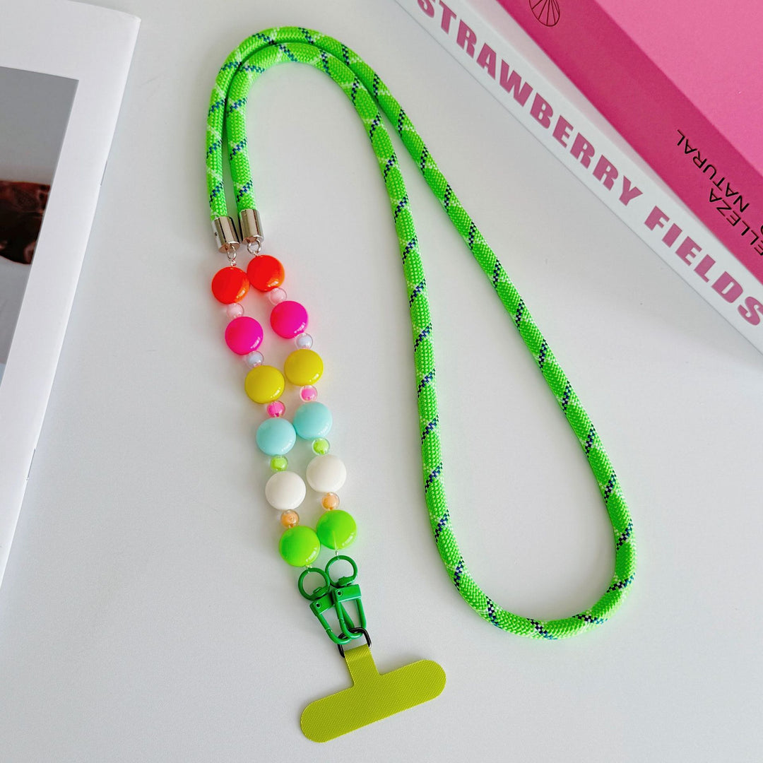 Phone chain with colorful beads Bowlift
