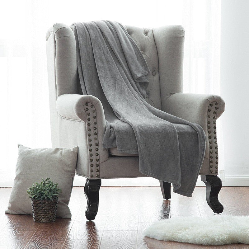 Women luxurious and cozy microfiber blanket Bowlift